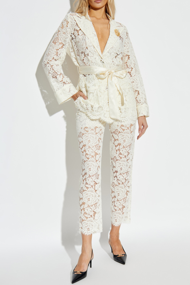 Dolce & Gabbana Lace trousers