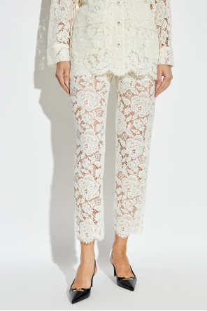 Dolce & Gabbana Lace trousers