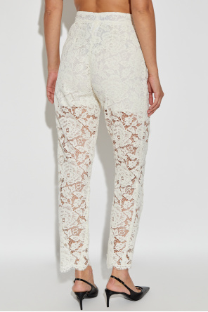 Dolce & Gabbana Lace trousers
