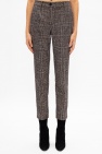 Dolce & Gabbana BROWN Wool trousers