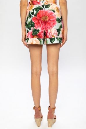 Dolce & Gabbana Floral-printed shorts