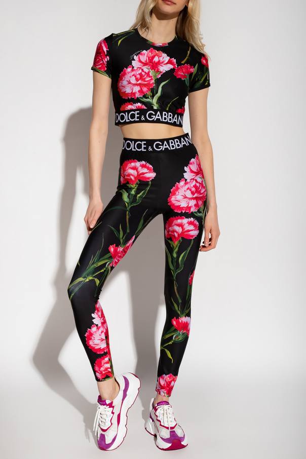 Dolce & Gabbana Floral leggings