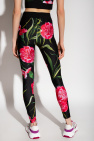 Dolce & Gabbana BLACK Floral leggings