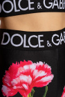 Dolce & Gabbana BLACK Floral leggings