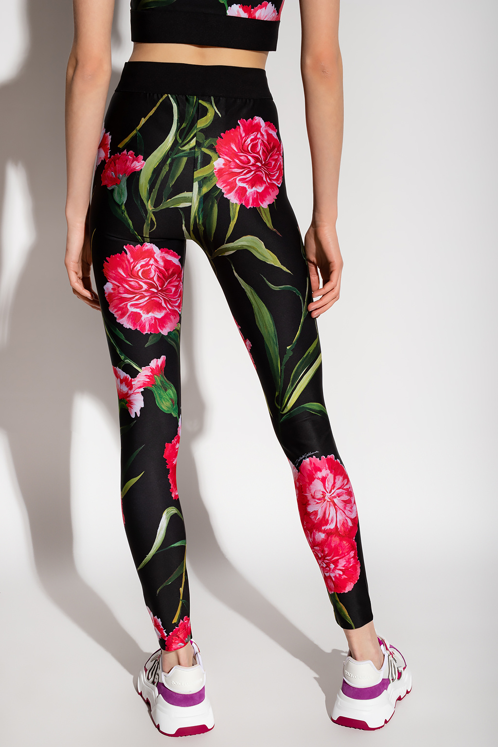 Leggings with logo Dolce & Gabbana - IetpShops Italy - Dolce