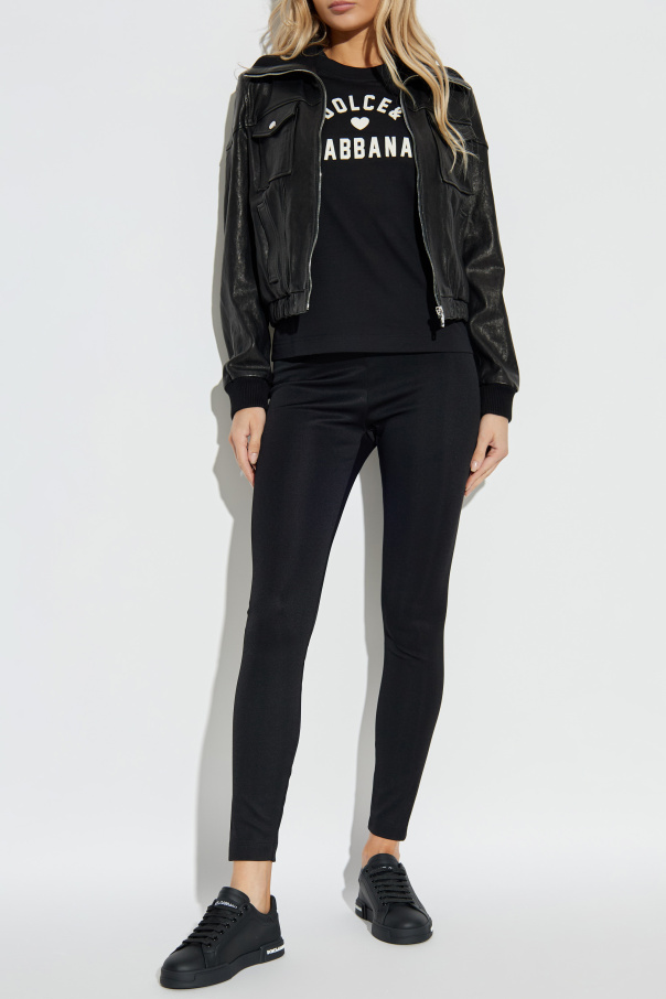Dolce & Gabbana Leggings mit Logo