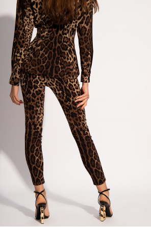 Dolce & Gabbana Leopard-printed trousers