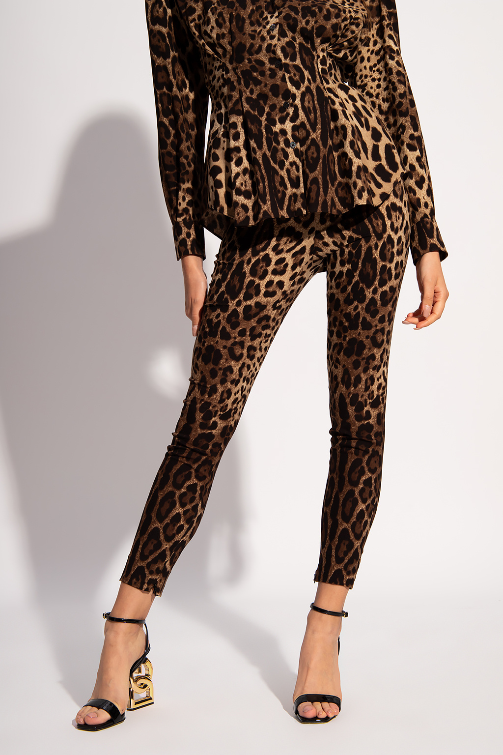 Dolce & Gabbana Leopard-printed trousers