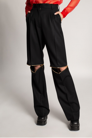 NikeLab Collection Shorts White Navy Orange AR5860-010 Wool trousers