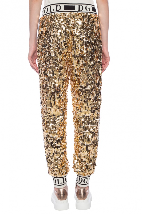 sequin sweatpants