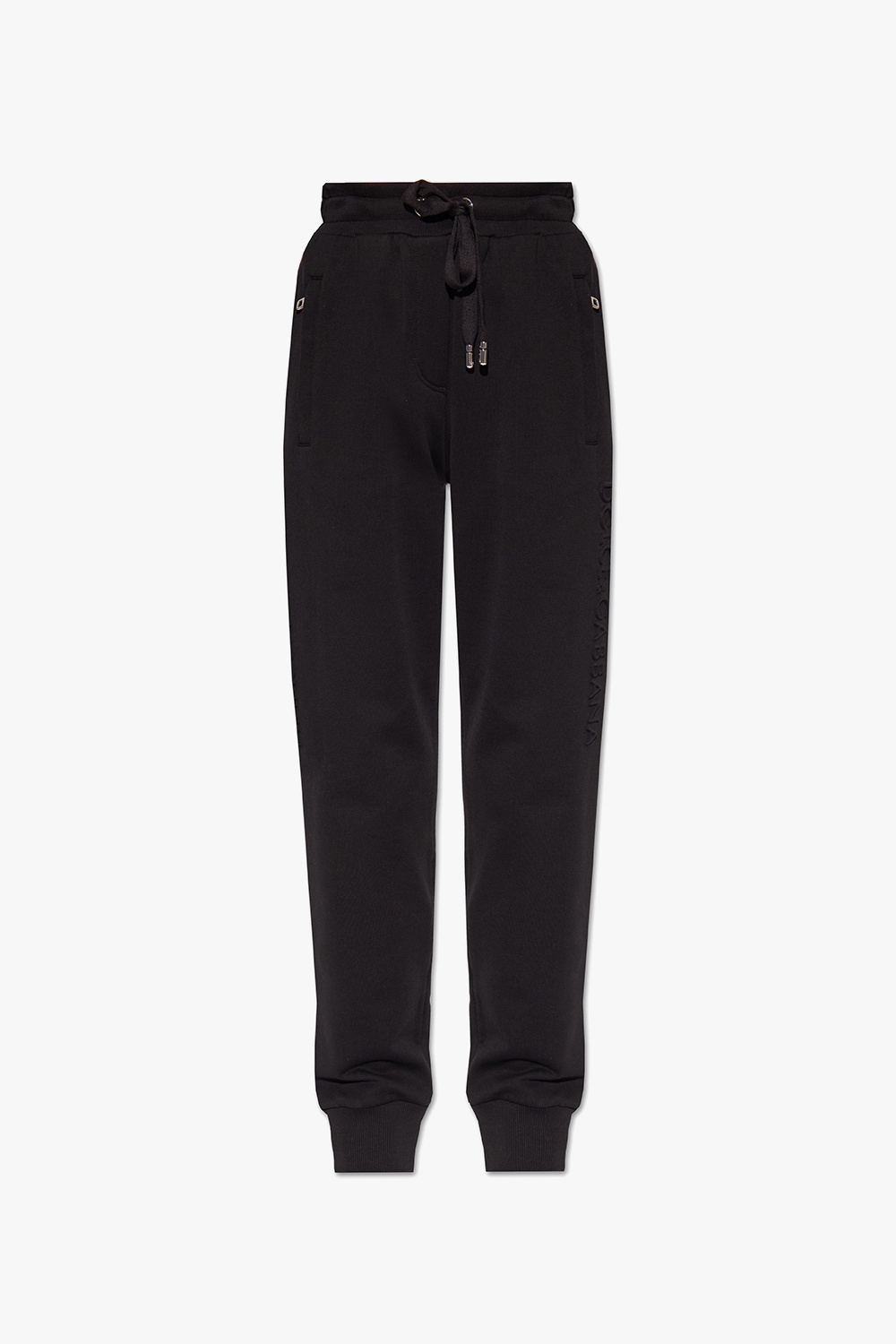 Dolce & Gabbana short-sleeved pyjama top Sweatpants with logo