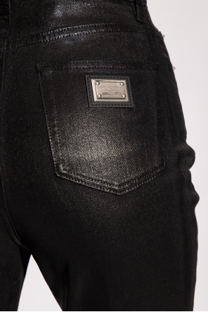Dolce & Gabbana ‘Grace’ waxed jeans