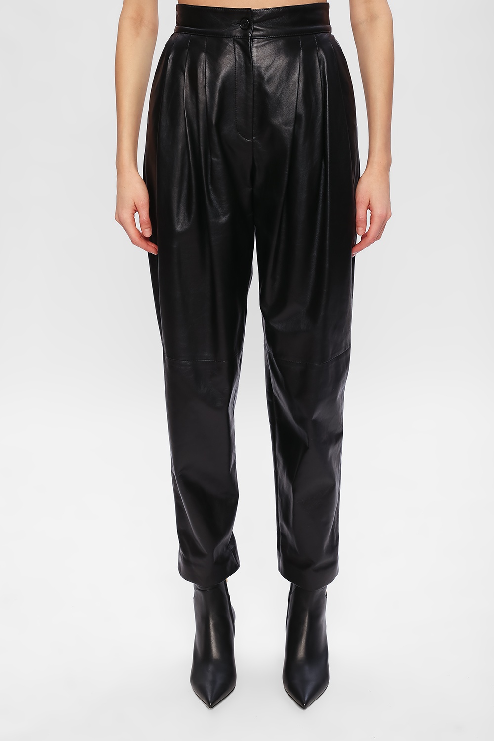 Dolce & Gabbana Leather trousers