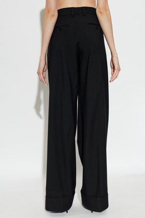 Dolce & Gabbana Wool Pleated Trousers
