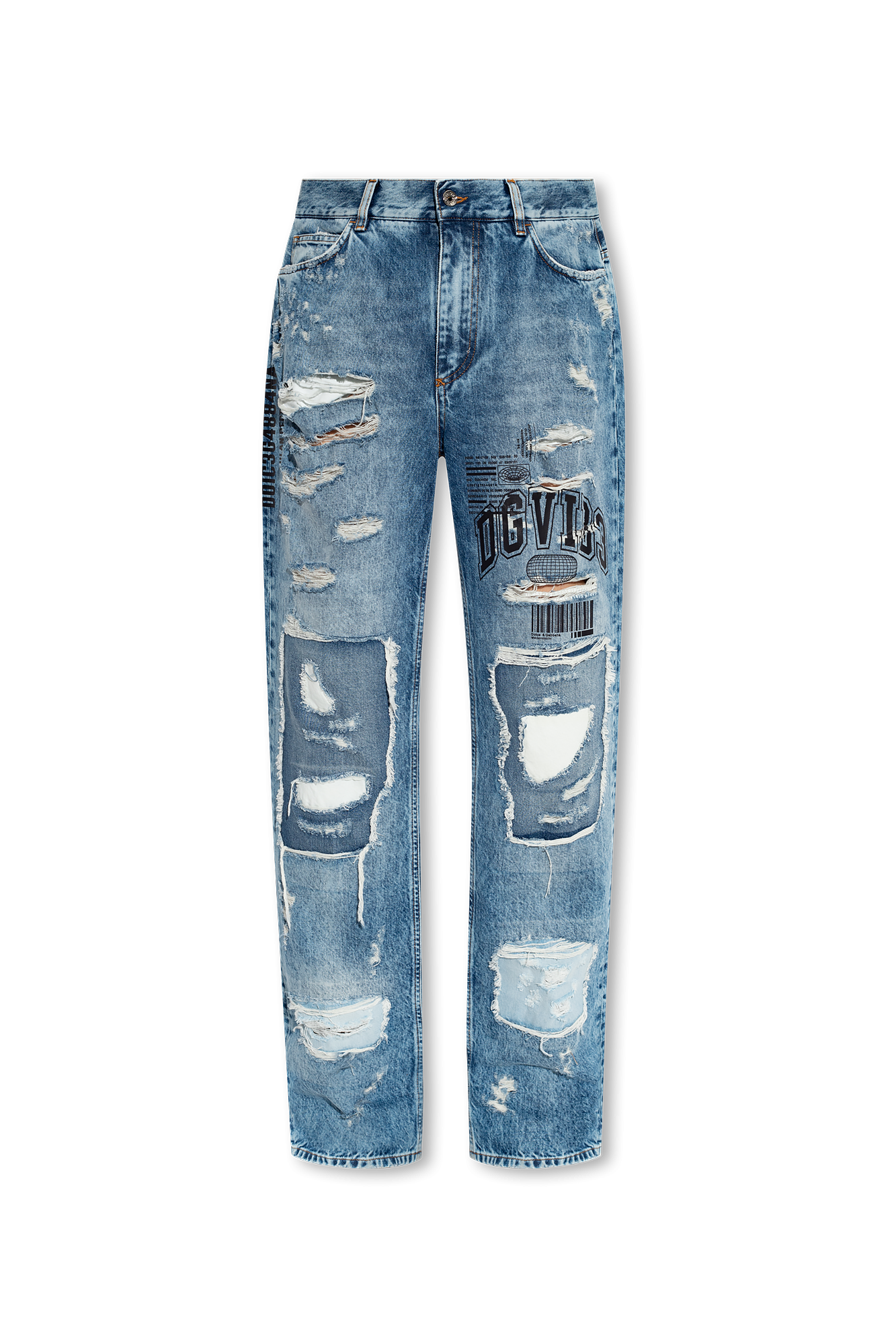 Dolce & Gabbana Jeans with vintage effect