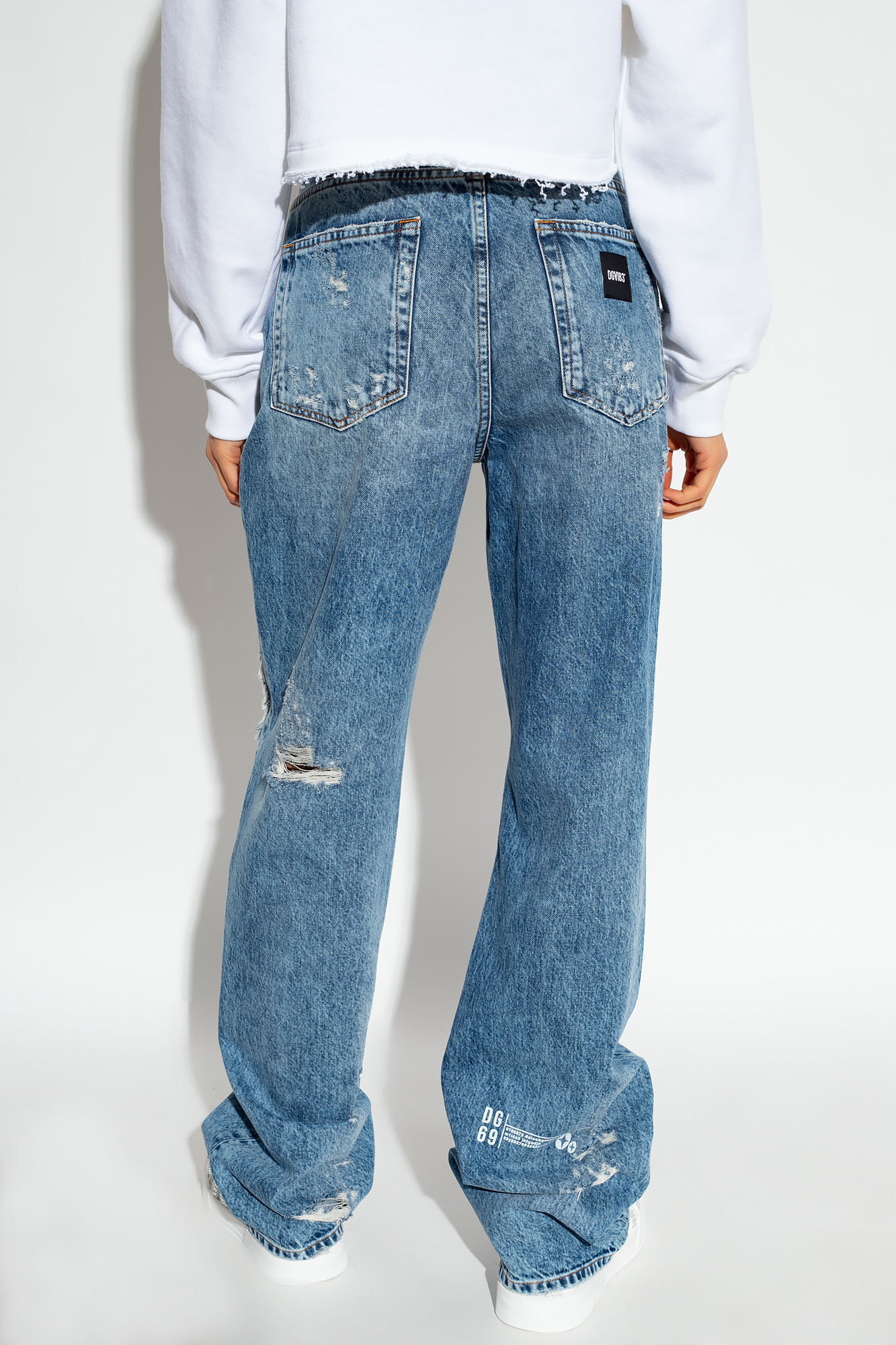 Dolce & Gabbana Jeans with vintage effect