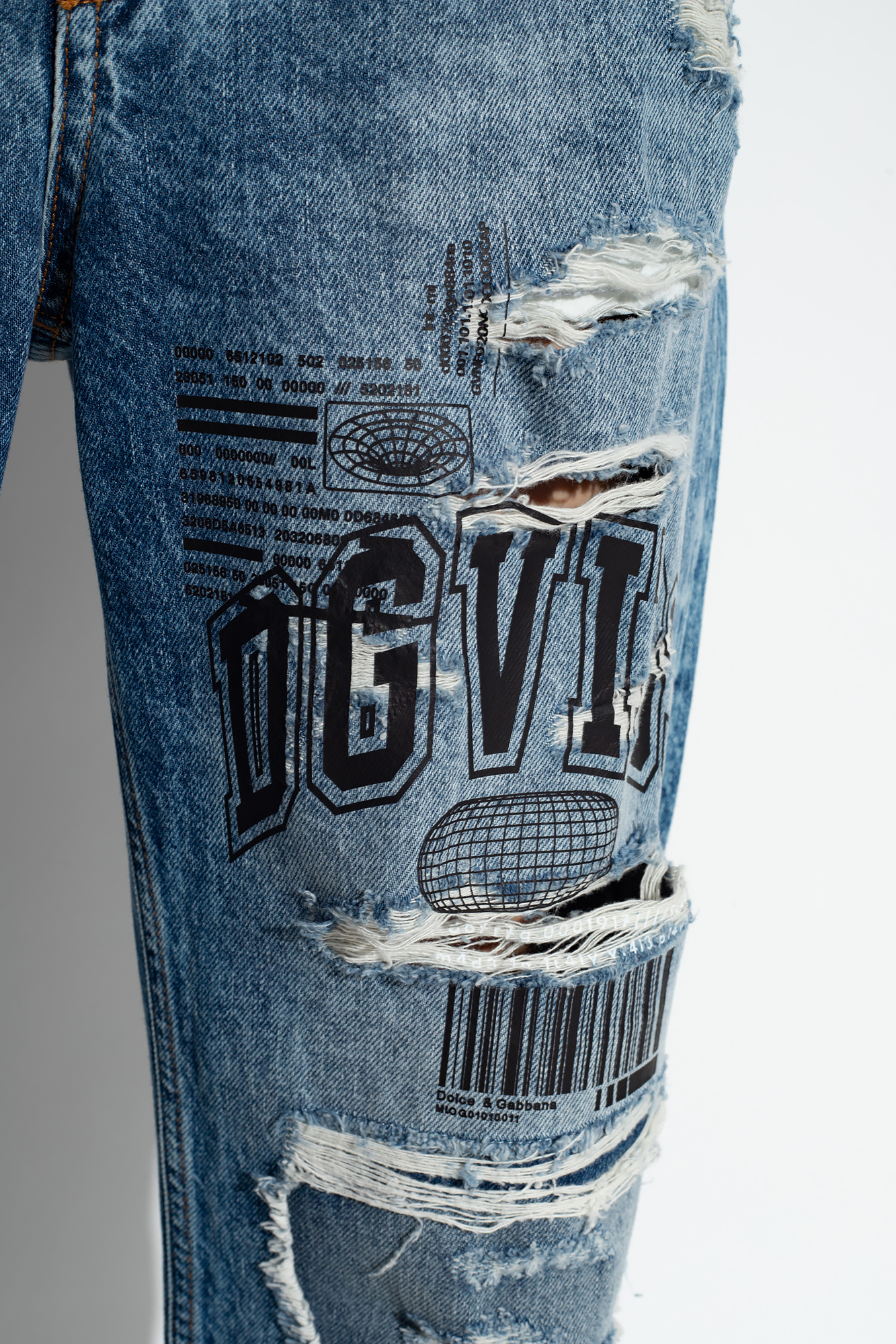 Dolce & Gabbana Jeans with vintage effect