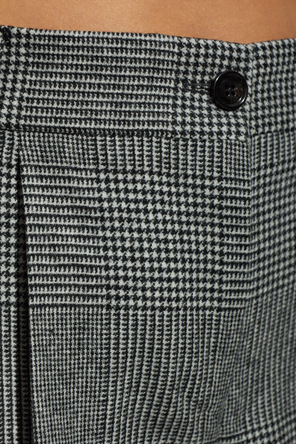 Dolce & Gabbana Wool trousers with a checked pattern