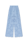 Dolce & Gabbana light blue Lace Pants