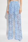 Dolce & Gabbana light blue Lace Pants