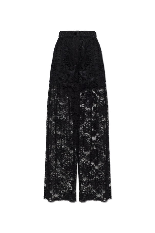 Lace trousers od Dolce & Gabbana