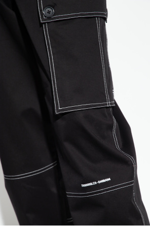 Dolce & Gabbana Spodnie z nadrukiem