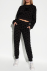 Dolce & Gabbana BLACK Sweatpants with monogram