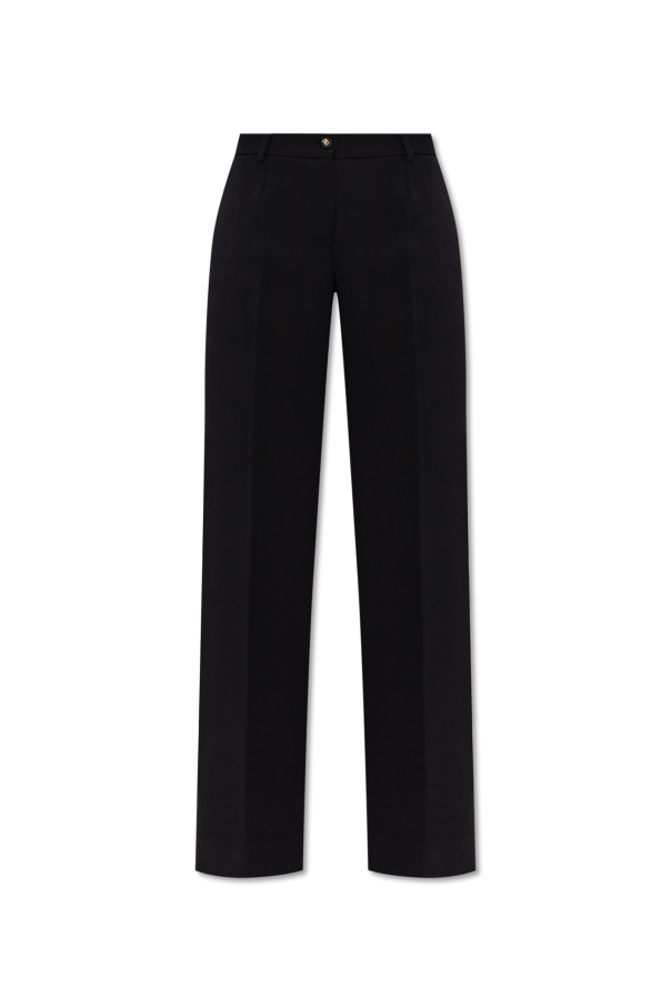 Wool pleated trousers od Dolce & Gabbana