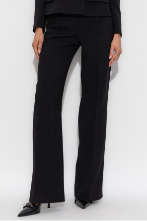 Dolce & Gabbana Wełniane spodnie w kant