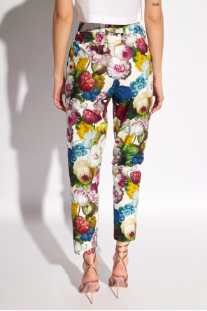 Dolce & Gabbana Spodnie w kant