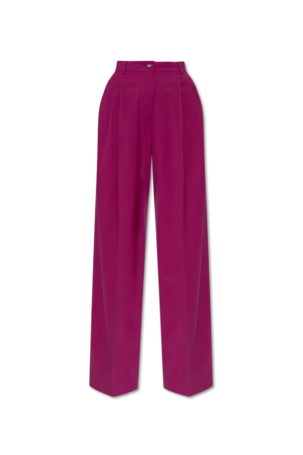 Wool trousers with crease, zdjęcie 1 Wool trousers with crease od Dolce & Gabbana