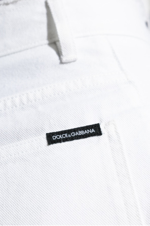 Dolce & Gabbana Jeansy z efektem `vintage`