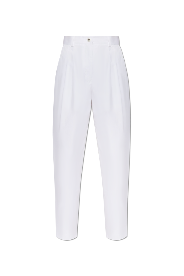 Dolce & Gabbana embroidered straight-leg jeans Pants with pockets