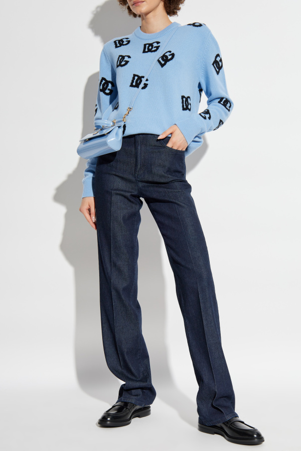 Cropped bukser til Mænd Dolce & Gabbana Jeans with logo