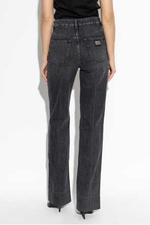 Dolce & Gabbana Jeansy z nogawkami o prostym kroju