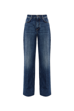 Straight-leg jeans