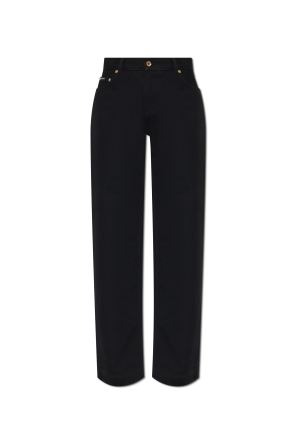Straight-leg jeans