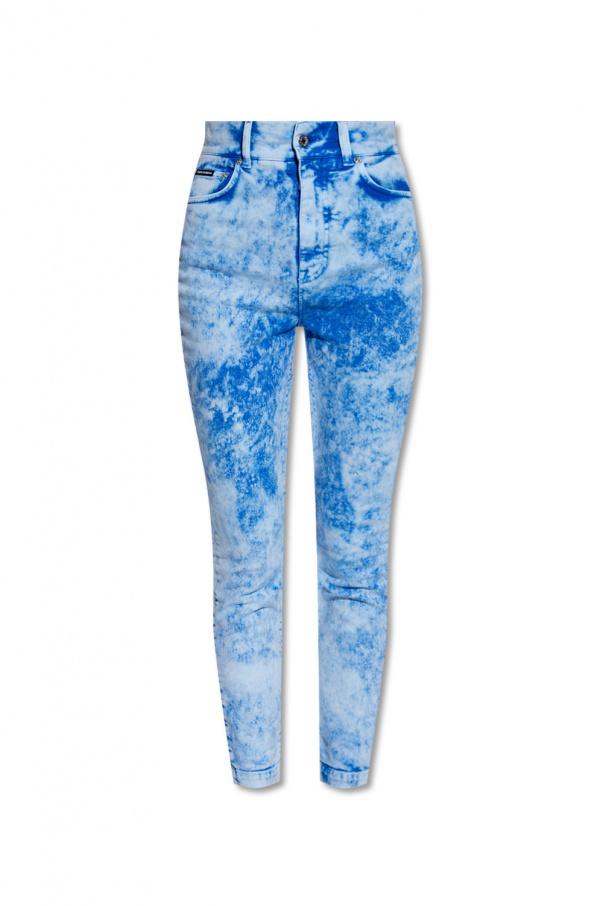 Dolce & Gabbana iPhone 6 6S Plate Tie-dyed jeans