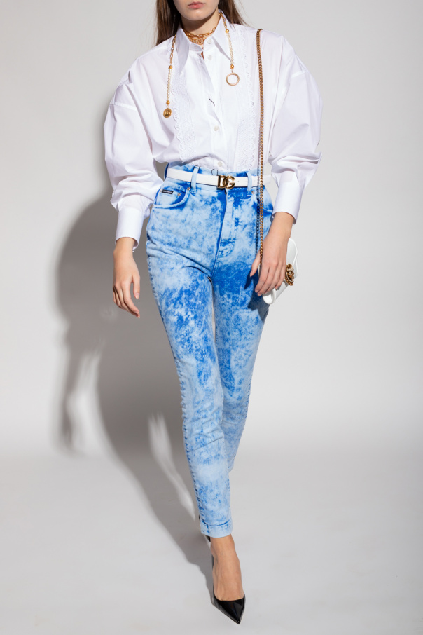 Dolce & Gabbana Tie-dyed jeans