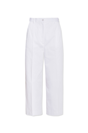 High-waisted culottes