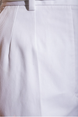 Dolce & Gabbana Kids ruffle-detail sleeveless romper High-waisted culottes