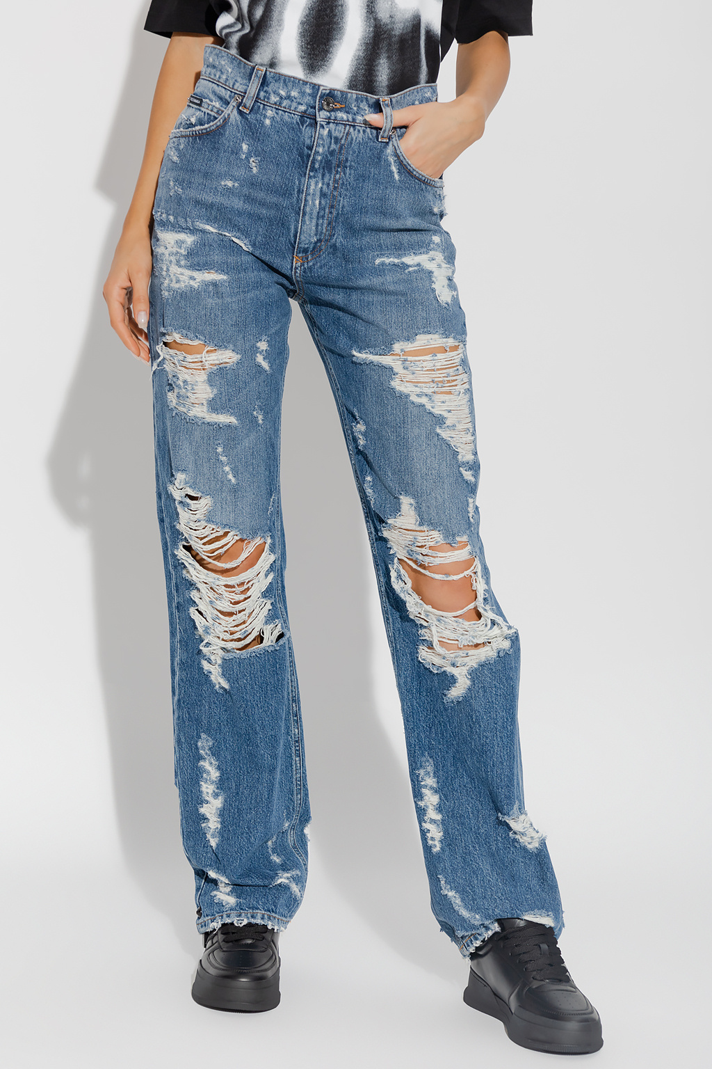 Dolce & Gabbana Loose-fitting jeans