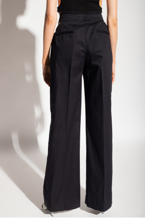 Dolce & Gabbana Trousers with cut-out hips