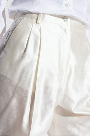 Maternity Velvet Sequin Puff Sleeve Dress Silk trousers