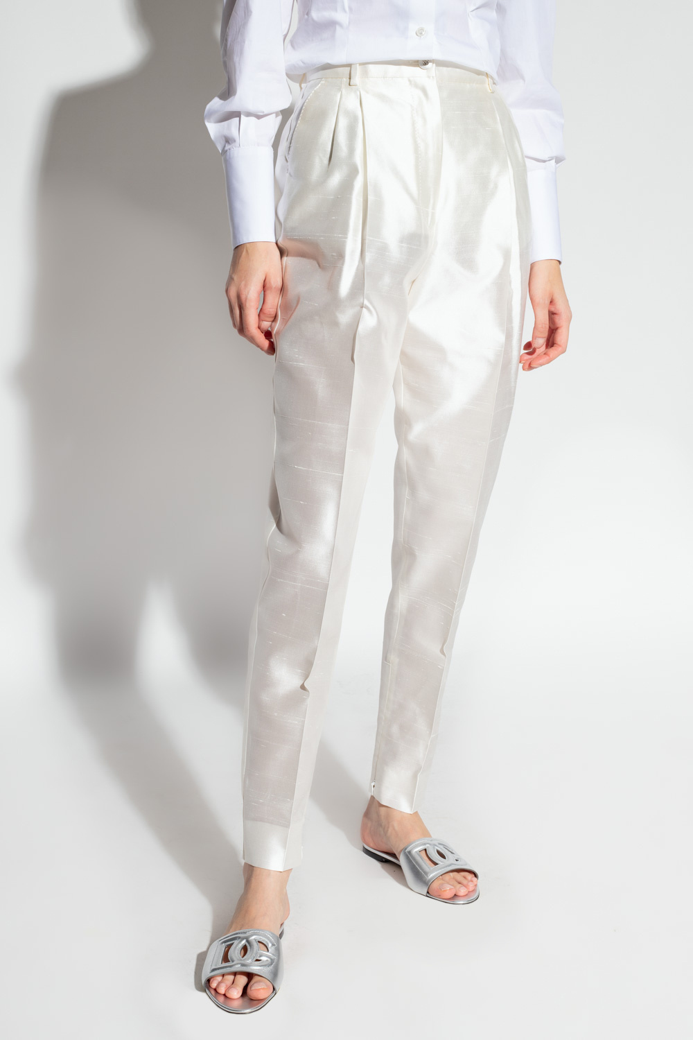 dolce halterneck & Gabbana Silk trousers