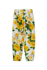 Dolce & Gabbana Trousers with floral motif