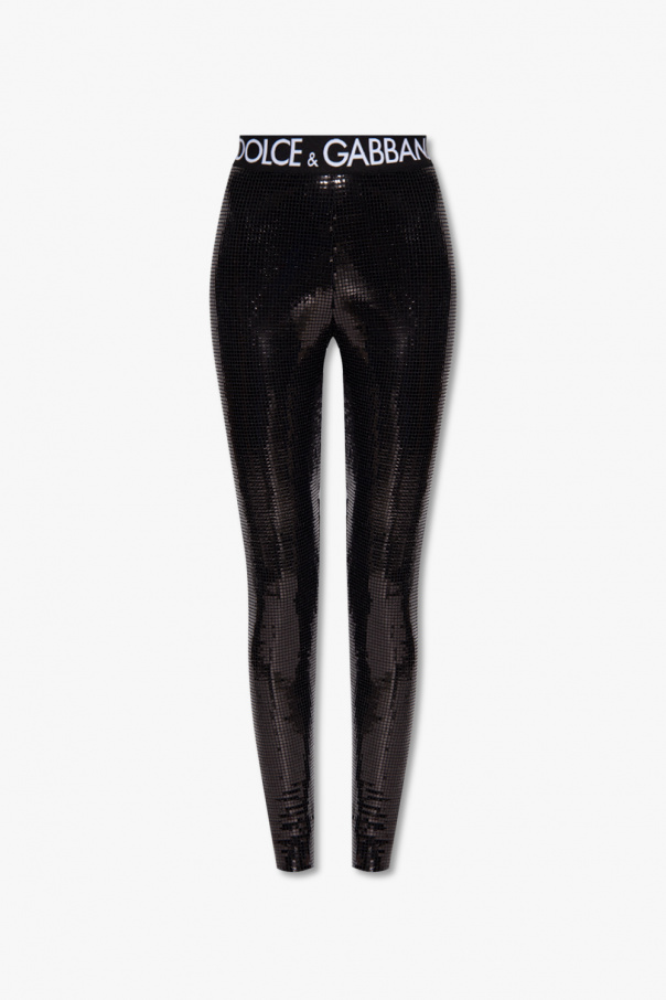 Dolce & Gabbana Sequinned leggings