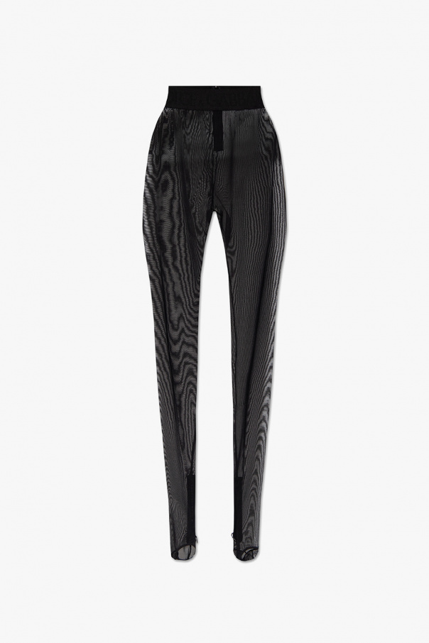 Dolce & Gabbana Transparentne legginsy