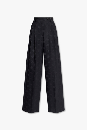 Wide trousers with logo od Dolce & Gabbana