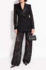 Dolce & Gabbana BLACK Lace Pants
